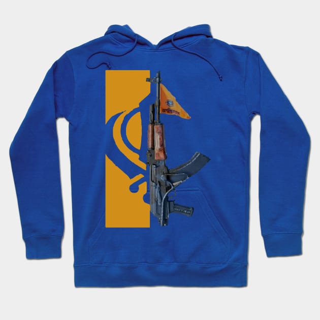 Khalistan AK47 Hoodie by inkstyl